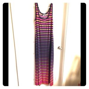 Striped Maxi Dress